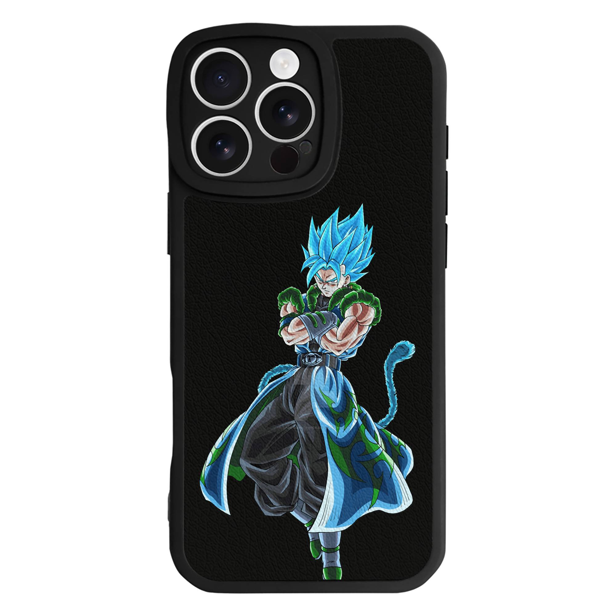 （画像用） ドラゴンボール ベジット DRAGON BALL Vegetto 【iPhone 16シリーズ対応】シリコンスマホケース（レザー調） 材質：シリコン